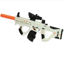 Gel Ball Blaster CQR Fully Automatic Rechargeable Battery in White