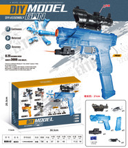 Gel Ball Blaster M1911 Fully Auto Rechargeable in Blue