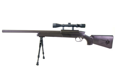 Double Eagle M50A Airsoft BBGun Sniper Rifle in Black