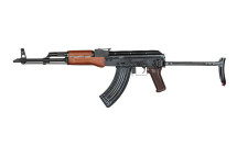 E&L Essential ELAKMS Airsoft AEG in Metal & Real Wood Folding Stock (EL-A113S)