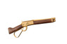 A&K Winchester 1873 Mare's Leg Rifle in Gold with Wood Finish