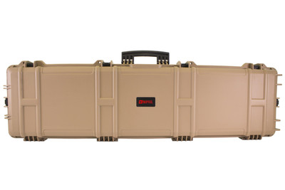 Nuprol Extra Large Hard Case with Wheels in Tan (Wave Foam) (NHC-03-TAN)