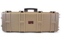 Nuprol Large Hard Case with Wheels in Tan (Pick and Pluck Foam) (NHC-04-TAN)