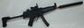 Gel Blaster Rifle GB5A3 with Sliding Stock in Black