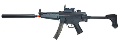 Gel Blaster Rifle GB5A3 with Sliding Stock in Black