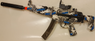 Splash Gun Gel Blaster MP5 Blue and White (GEL-MP5-BW) 