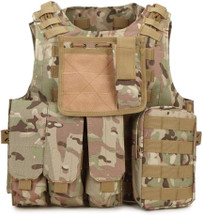 MTP Plate Carrier With 5.56 and Large Utility Pouch 