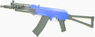 Cyma P47A Replica AK47 BB Gun Rifle in Blue