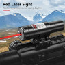 Skirmish Tactical 4-12X50 Rifle Scope + Red Dot + Laser Combo Holographic Sight