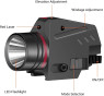 Skirmish Tactical 150 Lumen Red LED Flashlight Integrated Combo For AR AK Picatinny Rail system 
