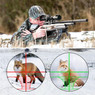 Skirmish Tactical 3-9X40e Rifle Scope With Illuminated Reticle For Airsoft & Airguns