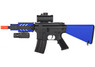 Full side view of the Double Eagle M805B1 Electric BB Gun Airsoft Rifle in Blue Full side view of the Double Eagle M805B1 Electric BB Gun Airsoft Rifle in Blue