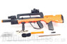 Double Eagle M46P Famas spring bb gun with accessories in orange