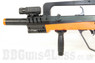 Double Eagle M46P Famas spring bb gun in orange Double Eagle M46P Famas spring bb gun in orange
