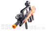Double Eagle M46P Famas spring bb gun in orange