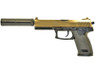 Double Eagle M23 Spring BB Gun Pistol in Gold