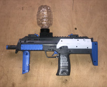 Gel Blaster MP7 Electric Splatter Gall Gun in Blue and Black