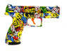 Gel Ball Blaster Spring Powered P226 in Comic Style