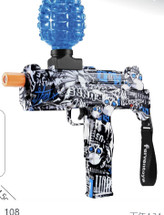 Gel Blaster UZI Electric Splatter Gall Gun in Blue