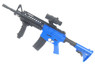 Well D96 M4 Carbine Fully Automatic With Adjustable Stock in Blue
