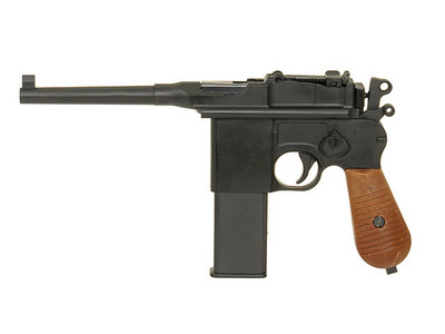 Well G196 Broom Handle C96 Co2 pistol in Black