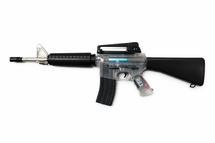 Blackviper B3803 M4 fully auto Airsoft gun in Clear