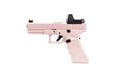 Raven EU17 Gas Blowback Pistol in Full Pink with BDS Sight