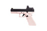 Raven EU17 Gas Blowback Pistol in Pink & Black with BDS Sight