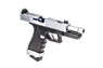 Vorsk EU18 Tactical Gas Blowback Pistol in Chrome/Silver
