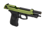 Raven R9 Replica M92 Gas Blowback pistol in Black & Green