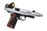 Vorsk CS Defender Pro MEU GBB Pistol in Silver With BDS Sight (VGP-03-CS-02-BDS)