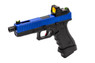 Vorsk EU17 Tactical Gas Blowback Pistol in Blue with BDS Sight (VGP-00-01-BDS)