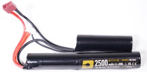 Nuprol Airsoft Battery 2500mAh 11.1V Li-Ion 10C Nunchuck with Deans (8174)
