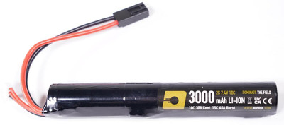 Nuprol Airsoft Battery 3000mAh 7.4V Li-Ion 10C Stick with Tamiya (8169)