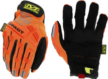 Mechanix Hi-Viz M-Pact Airsoft Gloves in Orange