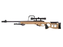 Snow Wolf SW025 Russian SV98 Sniper Rifle in Tan With Scope & Bipod