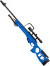 Snow Wolf SW025 Russian SV98+ Sniper in Blue With Scope & Bipod