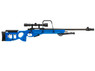 Snow Wolf SW025 Russian SV98+ Sniper in Blue With Scope & Bipod