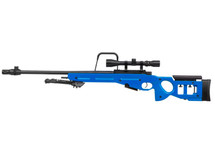 Snow Wolf SW025 Russian SV98+ Sniper in Blue With Scope & Bipod