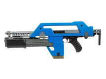 Snow Wolf M41A Pulse Rifle AEG AKA The Alien Gun in Blue