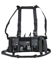 Kombat UK - Trojan Chest Rig in Black Camo