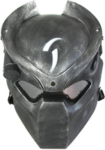 Dc14 Predator Protection Mask Silver With Laser (M029SL)