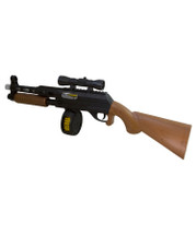 BROKEN//FAULTY - Toy Pump Action Shotgun with Sound in Wood