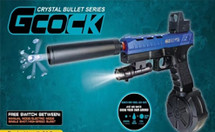 Gel Ball Blaster GCock Fully Auto Rechargeable in Dark Blue