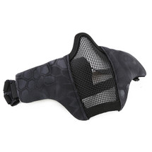 Wosport Half Face WST Steel Mesh Airsoft Mask in Typhoon 
