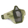 Skirmish Tactical Face WST Steel Mesh Airsoft Mask in Flecktarn Green Camo