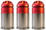 Nuprol 40mm Gas Grenade 60 Round in Red (3 shell Pack) (NSG-060-03)