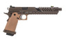 Vorsk Hi Capa TITAN 7" GBB Pistol in Bronze & Desert Tan (VGP-02-70)
