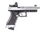 Vorsk EU18 Tactical GBB Pistol in Chrome & Black With BDS Sight (VGP-01-23-BDS)
