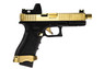 Vorsk EU18 Tactical GBB Pistol in Gold & Black With BDS Sight (VGP-01-27-BDS)